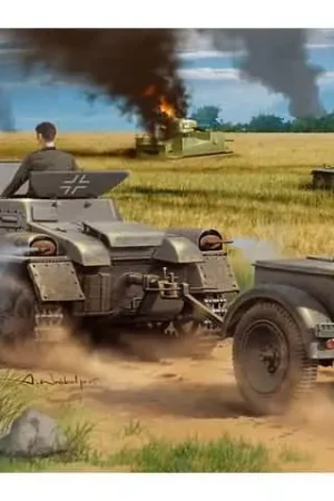 Merkproduct 1/35 Munitionsschlepper auf Panzerkampfwagen I Ausf A with Ammo Trailer Hobby Boss 80146