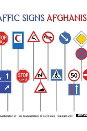 1/35 Traffic Signs Afghanistan 2000’s Miniart 35640 Fabrieksprijs