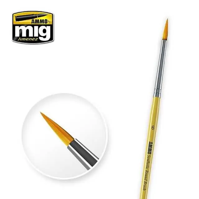 Beste Prijs Synthetic Brushes – Round 6 MIG 8616