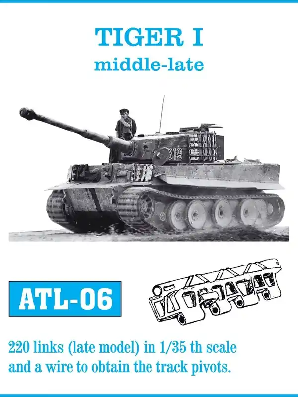 Tiger I middle-late Friul ATL-006 Veilige Betaling