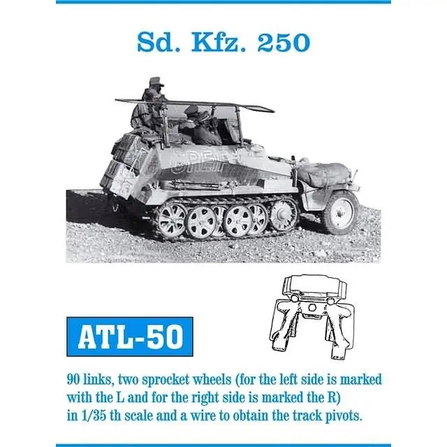Populair Sd Kfz. 250 Friul ATL-50