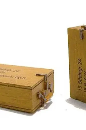 1/35 Duitse kist voor granaten Plusmodel el010 Merkproduct