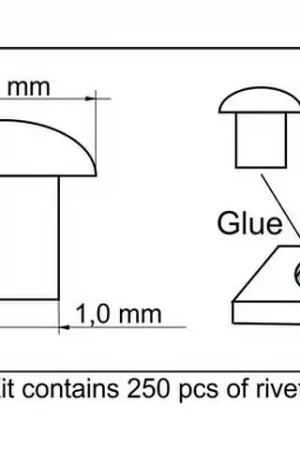 1/35 Klinknagels 1,4 mm Plusmodel 464 Shop Nu
