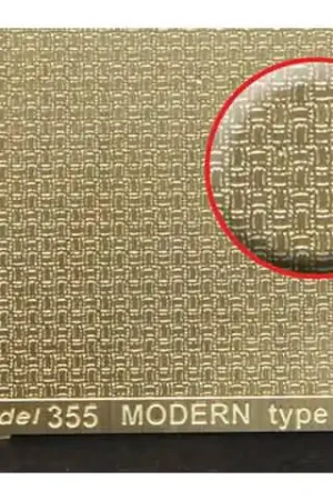 1/35 Gegraveerde plaat – Modern Plusmodel 355 Premium