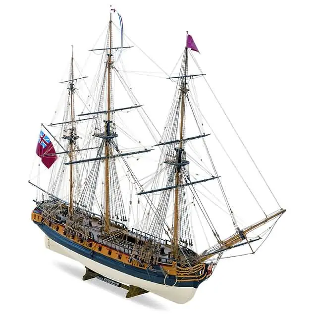 1/75 HMS Surprise Mamoli mv58 Bestel Nu