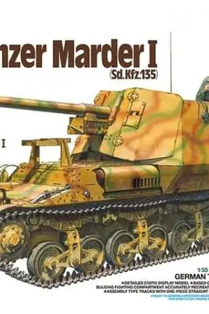 1/35 German Jagdpanzer Marder I Tank Destroyer Tamiya 35370 Lage Prijs