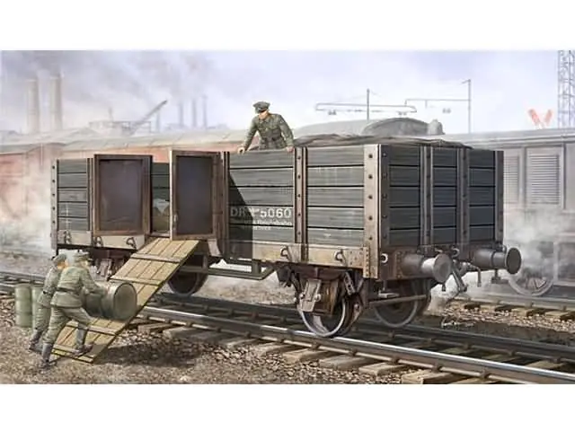 1/35 German Railway Gondola Trumpeter 01517 Premium