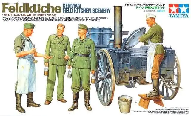 1/35 German Field Kitchen Scenery Tamiya 35247 Lage Prijs