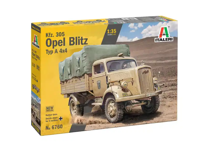 1/35 Kfz.305 Opel Blitz Typ A 4×4 Italeri 6760 Exclusieve Aanbieding