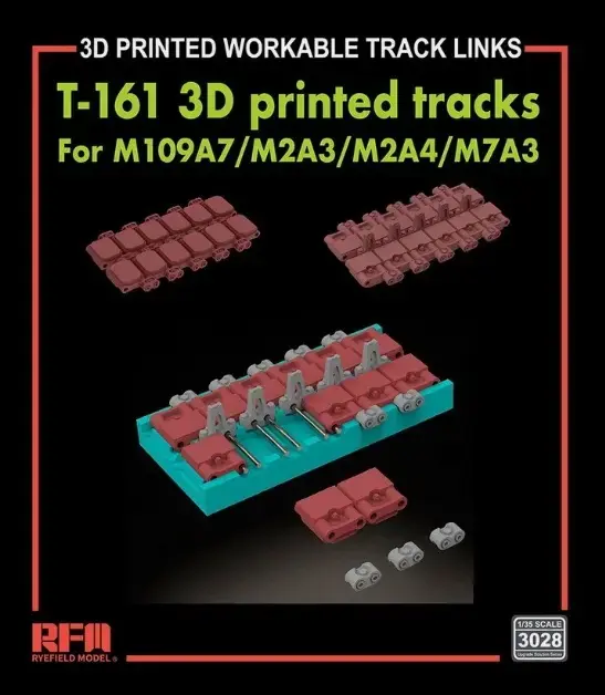 1/35 RFM 3028 – T-161 3D Printed Tracks Express Levering