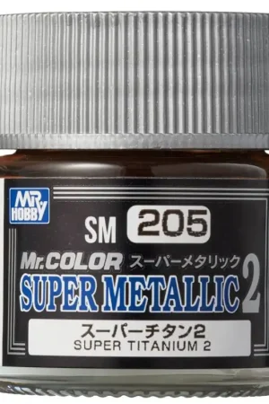 Flitsaanbieding Gunze SM205 – Mr. Color Super Metallic II – Titanium