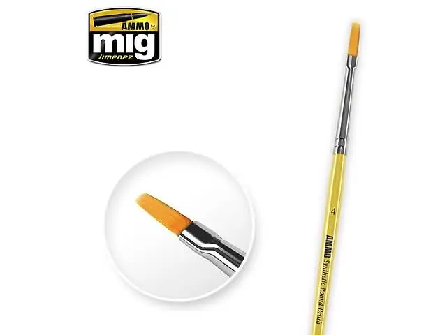 Synthetic Brushes – Flat 4 MIG 8620 Nu Kopen