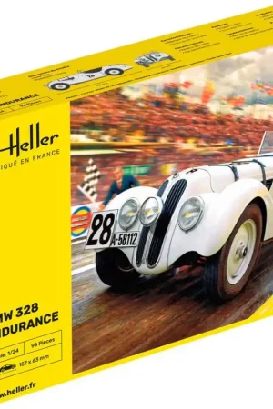 1/24 BMW 328 Endurance Heller 80782 Hoge Kwaliteit