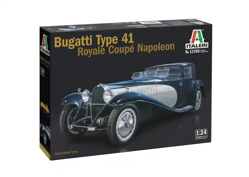1/24 Bugatti Type 41 Royale Coupé Napoleon Italeri 13705 Dagaanbieding