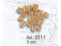 Enkel blok 3 mm 20 Stuks Artesania 8511 Direct Verzonden