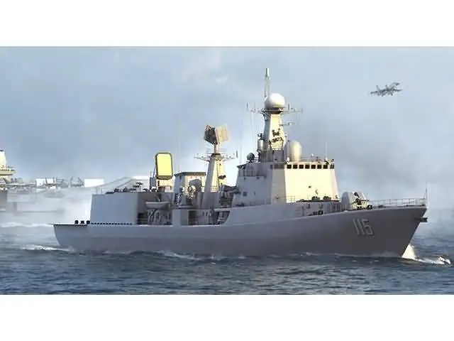 Shop Nu 1/200 PLA Navy Type 051C DDG-115 Sheyang Trumpeter 03619