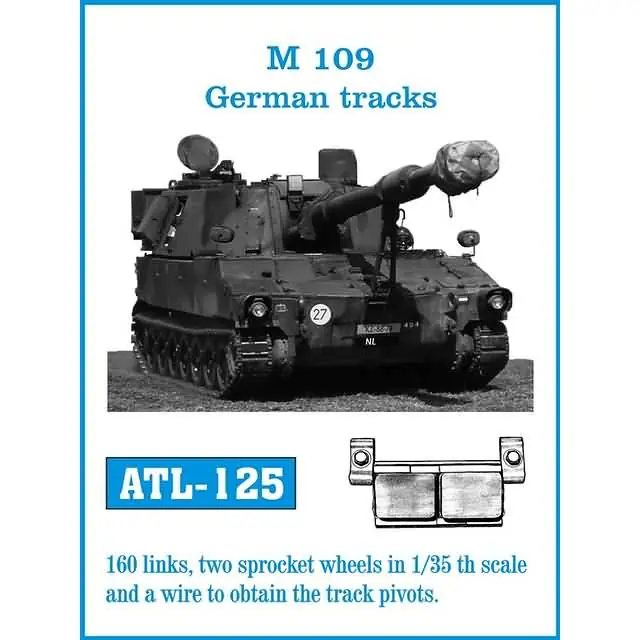 Lage Kosten M 109 German tracks Friul ATL-125
