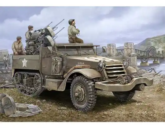 Must-Have 1/16 Multiple-Gun Motor Carriage M16 Trumpeter 00911
