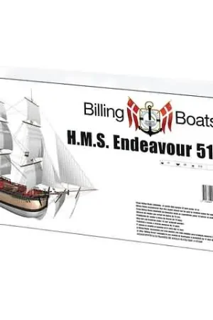 1/50 H.M.S Endeavour Billing Boats 514 Weekendaanbieding