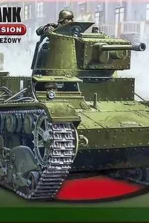 1/35 7TP Light Tank / Single Turret / Mirage 355001 Koopje