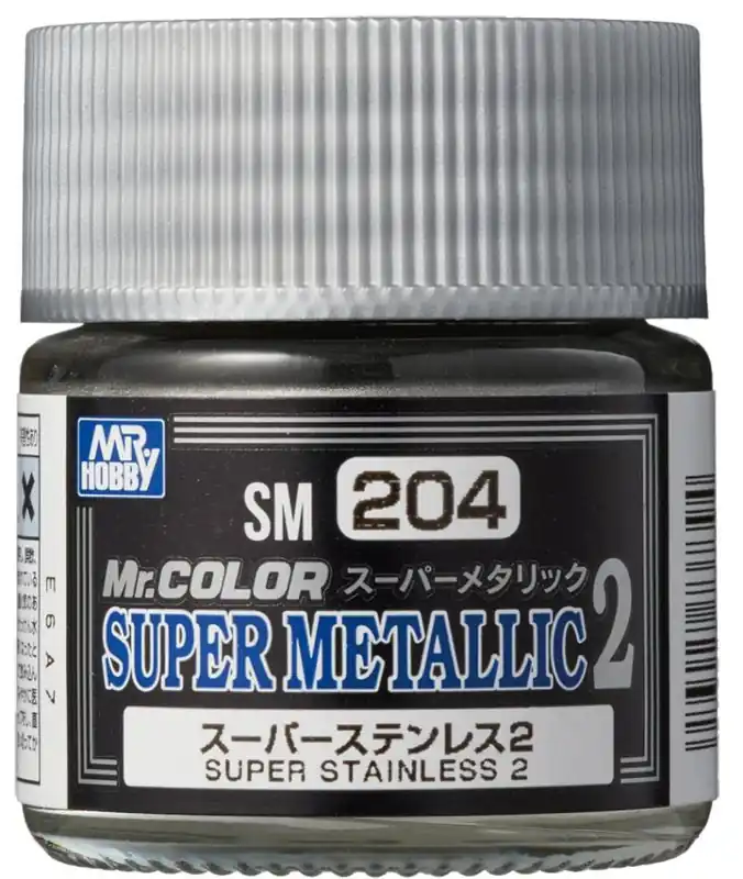 Bestel Nu Gunze SM204 – Mr. Color Super Metallic II – Stainless