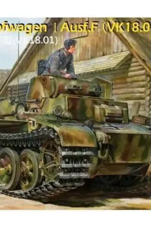 1/35 Panzerkampfwagen I Ausf. F (VK18.01) Bronco cb35143 Alleen Vandaag