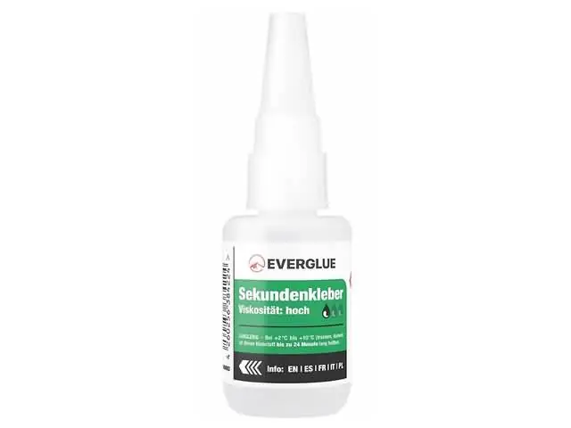 Weekendaanbieding Secondelijm DIK – Hoge Viscositeit Everglue 650003