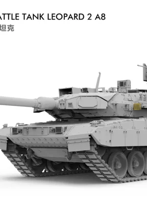 1/35 German Main Battle Tank Leopard 2A8 Meng TS-057 Goedkoop