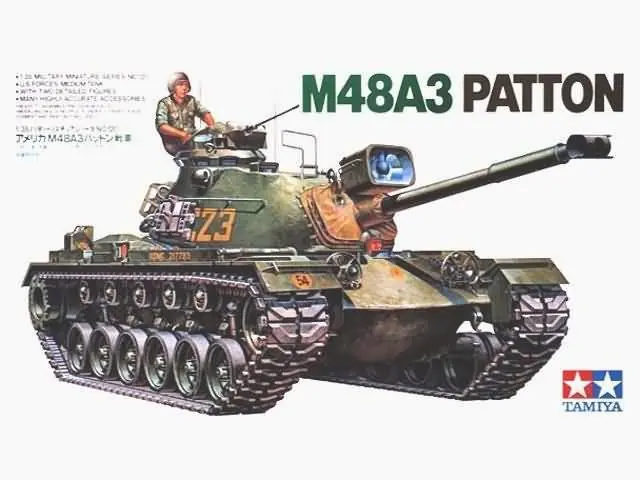 Speciale Aanbieding 1/35 US M48 Patton Tank Tamiya 35120