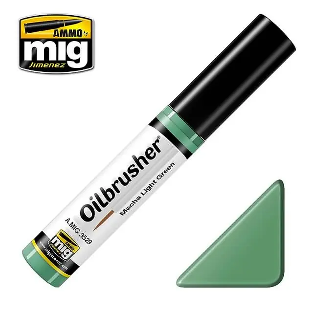 Gereduceerde Prijs MIG Oilbrusher Mecha Light Green MIG 3529