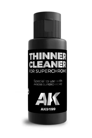 Direct Verzonden AK THINNER CLEANER for SUPER CHROME AK 9199