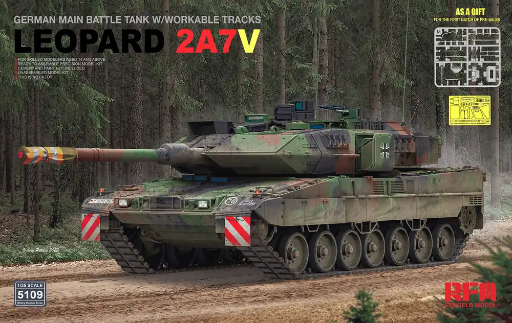 1/35 Leopard 2A7V RFM 5109 Flitsaanbieding