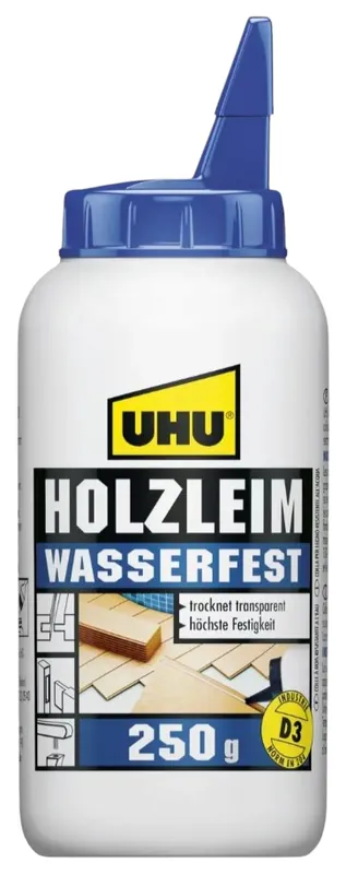 Aanbieding UHU Houtlijm Watervast 250gr UHU 48515