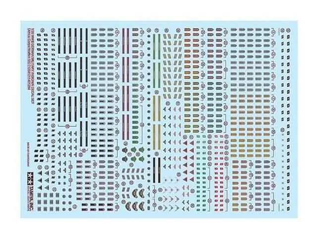 1/35 WWII Duitse Insignes Decal Set Tamiya 12641 Tijdelijk Beschikbaar