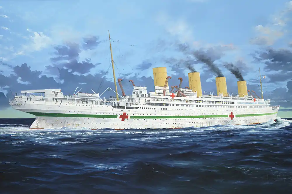1/200 HMHS Britannic Trumpeter 03721 Beperkte Voorraad