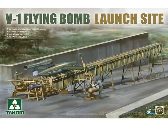 Finale Uitverkoop 1/35 V-1 Flying Bomb Launch Site Takom 2152