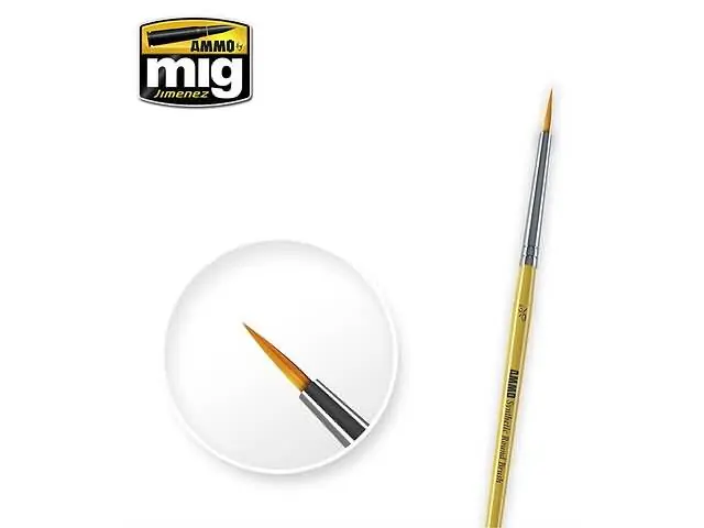 Synthetic Brushes – Round 3/0 MIG 8611 Must-Have