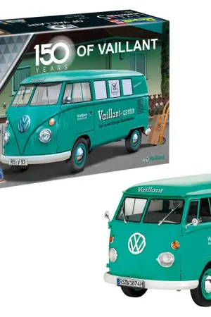 1/24 Geschenkset 150 jaar Vaillant (VW T1 Bus) Revell 05648 Merkproduct