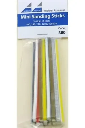 Mini Sanding Sticks Albion Alloys code360 Merkproduct