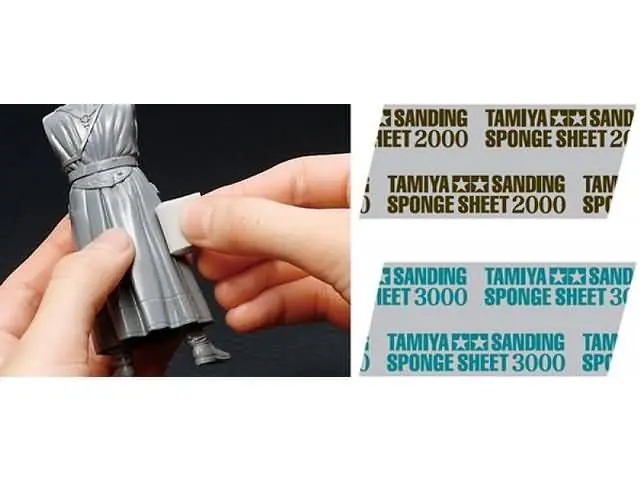 Tamiya Sanding Sponge Sheet – 3000 Grit Tamiya 87171 Gratis Retour