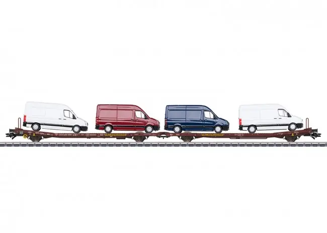 Flitsaanbieding Marklin 47430 - Flachwagen-Set TWA