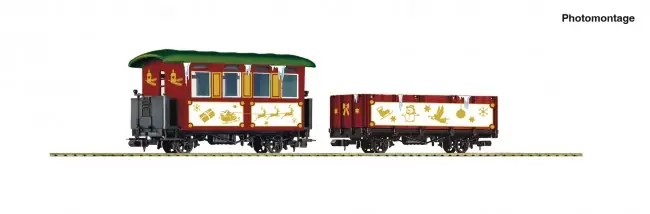 Rechtstreeks Van De Fabrikant Roco 6230001 - 2 delige uitbreidingset voor Kerst-startset 5100003