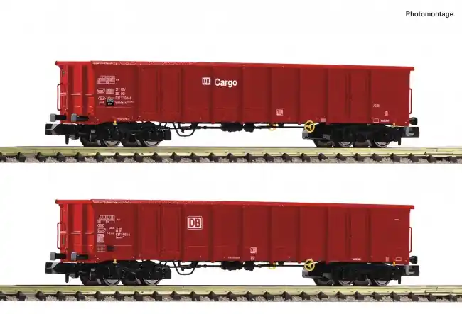 Aanbieding Fleischmann 830251 - 2-tlg.Set Off.Güterw.Eanos DB