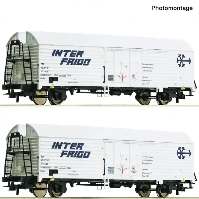 Roco 76040 - 2er Set Kühlwagen Speciale Aanbieding
