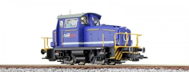 Alleen Vandaag Esu 31447 - Diesellok, H0, KG275, railPro NL, blau, Ep V, Vorbildzustand um 2007, LokSound, Raucherzeuger, Rangierkupplung, DC/AC