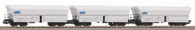 Piko 58254 - 3er Set Schüttgutwg. Falns GATX VI Snelle Levering