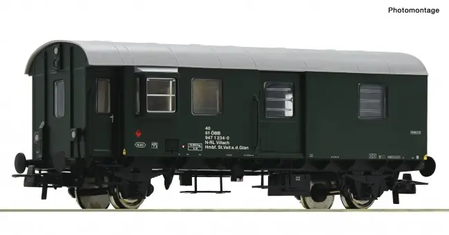 Voordeelprijs Roco 74488 - Fahrverschubwag. ÖBB grün