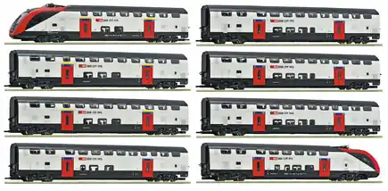 Roco 7710007 - 8-delig treinstel SBB RABe 502, DCC-SND Hete Deal