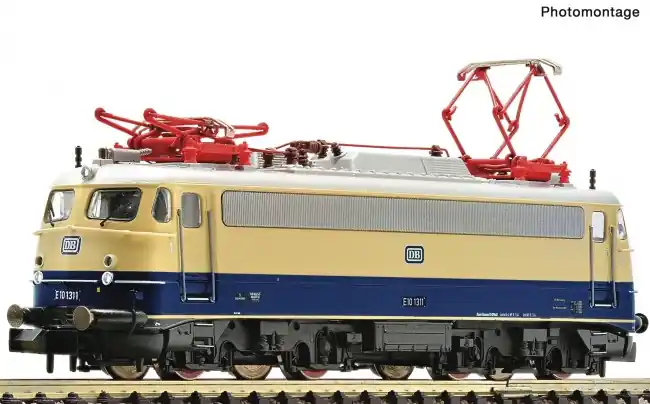 Fleischmann 733809 - E-Lok BR E10.3 blau/creme Laatste Kans