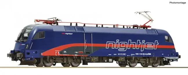 Nieuw Roco 70496 - E-Lok Rh 1116 NJ ÖBB DC-Snd.